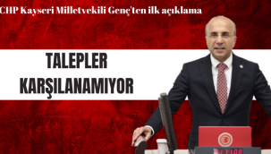 CHP Kayseri Milletvekili Aşkın Genç TBMM'de konuştu