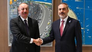 Dışişleri Bakanı Fidan, Azerbaycan Cumhurbaşkanı Aliyev ile görüştü