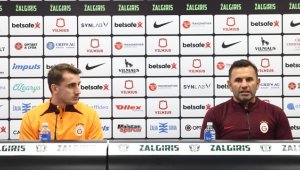 Galatasaray Teknik Direktörü Okan Buruk: Deplasmandayız ve ikinci maç öncesinde avantaj elde etmek bizim için önemli