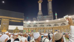 Hacılar Kabe'ye veda ediyor