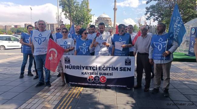 Hürriyetçi Eğitim-Sen: “Memur ve emekliler için yoksulluk sınırı altında maaşı kabul etmiyoruz”