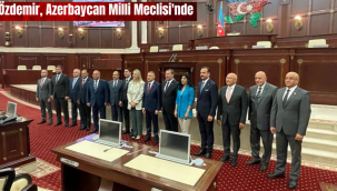 İsmail Özdemir Azerbaycan Milli Meclisi'nde