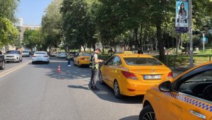 İstanbul'da kurallara uymayan 10 taksiciye para cezası kesildi