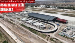 Kayseri Havalimanı Yeni Terminal Binasının yapımı sürüyor