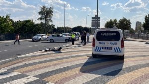 Kayseri'deki trafik kazasında 2 polis memuru yaralandı