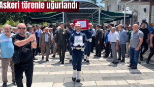 Kıbrıs Gazisi son yolculuğuna uğurlandı