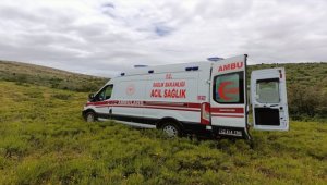 Konya'da dağda fenalaşan kişi ambulans helikopterle hastaneye kaldırıldı