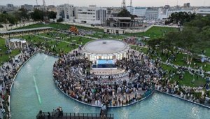 Libya'nın Misrata kentinde Türk şirketi tarafından yapılan şehir parkı açıldı