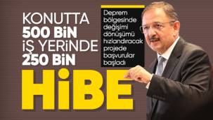 Mehmet Özhaseki açıkladı! 'Yerinde Dönüşüm' projesine başvurular bugün başlıyor