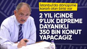 Mehmet Özhaseki: İstanbul'a 350 bin konut yapacağız