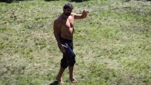 Menteşe Beşpınar Yağlı Güreşleri'nde başpehlivanlığı İsmail Koç kazandı