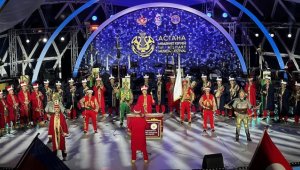 Milli Savunma Bakanlığı Mehteran Birliği, Kazakistan'da 7 ülkenin askeri bandolarıyla konser verdi
