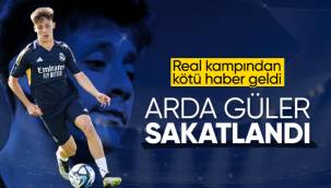 Real Madrid'de Arda Güler sakatlandı