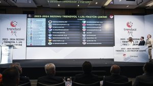 Trendyol 1. Lig'de 2023-2024 sezonunun fikstür çekimi yapıldı