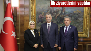 Yeni vekillerden Ticaret Bakanı'na ziyaret