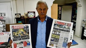 Yerel gazetelerin 15 Temmuz darbe girişimini anlatan birinci sayfaları sergilendi 