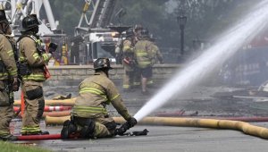 ABD'de petrol rafinerisinde yangın çıkan bölgeden tahliyeler başladı