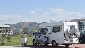 Afyonkarahisar'daki Motor Sporları Merkezi, karavan turizmine de katkı sağlıyor