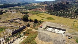 Aydın'daki Zeus Tapınağı'nda "sunak" keşfedildi