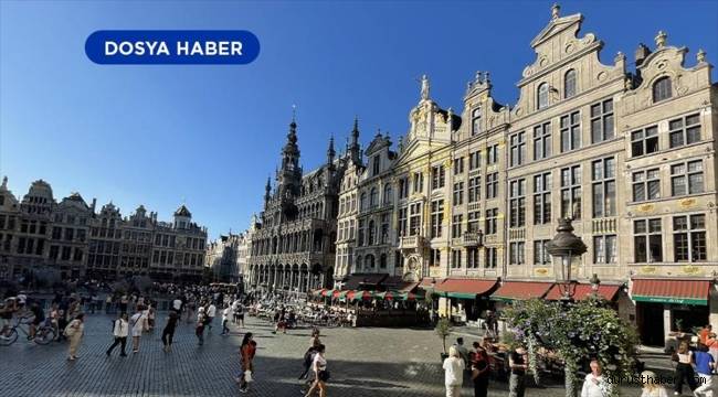 Brüksel'in "altın renkli açık hava müzesi": Grand Place meydanı