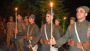 Büyük Taarruz'un 101. yıl dönümü dolayısıyla "Zafer Yürüyüşü" düzenlendi