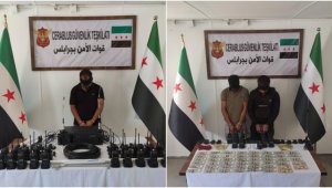 Cerablus'ta terör örgütü PKK/YPG'ye EYP desteği sağlayan 3 zanlı tutuklandı