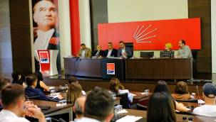 CHP'de mahalli idareler seçimine yönelik 