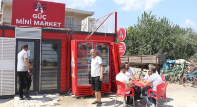 Coca-Cola'dan depremzede esnafa iş yeri desteği