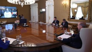 Cumhurbaşkanı Erdoğan, Malezya Başbakanı İbrahim ile video konferans görüşmesi gerçekleştirdi