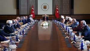 Cumhurbaşkanı Erdoğan, Müslüman Alimler Heyeti'ni kabul etti