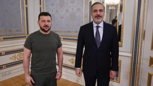 Dışişleri Bakanı Fidan, Ukrayna Devlet Başkanı Zelenskiy tarafından kabul edildi