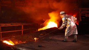 Erdemir, Türkiye'nin ilk yerli yüksek fırınında 50 bininci dökümü gerçekleştirdi