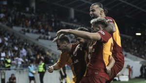 Galatasaray, Slovenya'dan avantajla dönüyor