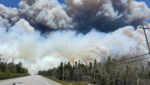 Kanada'nın Kuzeybatı Toprakları eyaletindeki yangın nedeniyle bölge sakinleri tahliye ediliyor
