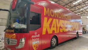 Kayserispor'un yeni takım otobüsü