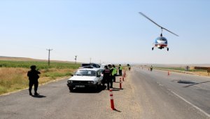 Kırşehir'de "cayrokopter" ile trafik denetimi yapıldı