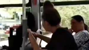 Kocaeli'de otobüste çarşaflı kadına hakaret ettiği öne sürülen şüpheli gözaltına alındı