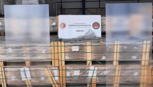 Mersin'de 265 ton kaçak cam ele geçirildi