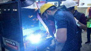 Nevşehir'de istihdam garantili kaynakçılık kursu açıldı