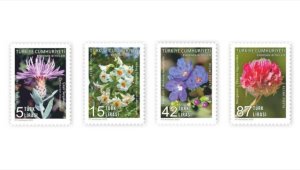 PTT'den "Endemik Bitkiler" konulu posta pulu