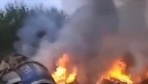 Rusya Soruşturma Komitesi: Tver'de düşen uçağın enkazında 10 kişinin cesedi bulundu