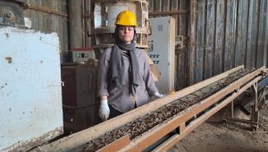 Sakarya'da KOSGEB desteğiyle tesis kuran üniversiteli, kömüre alternatif pelet üretiyor