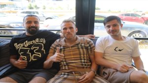 Sivassporlu futbolcular kahvaltıda bir araya geldi