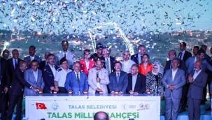 Talas Millet Bahçesi temel atma töreni gerçekleşti