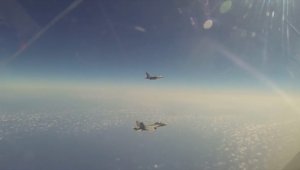 Türk ve Amerikan uçakları ile yakın hava desteği eğitimleri icra edildi