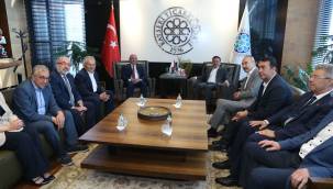 Vali Çiçek ile Başkan Büyükkılıç TSE-Sektör Buluşmaları Toplantısı’na katıldı