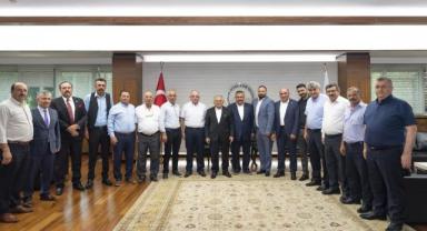 Ziraat Odası Başkanlarından Başkan Büyükkılıç’a “Teşekkür” Ziyareti