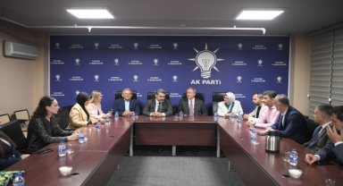 Akar, Böhürler ve Büyükkılıç, AK Parti teşkilatıyla tanışma toplantısına katıldı
