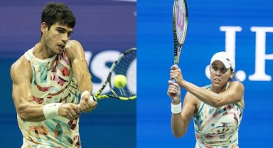 Alcaraz ve Keys ABD Açık'ta yarı finale yükseldi