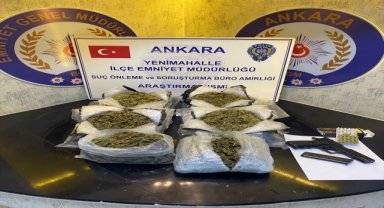 Ankara'da uyuşturucu sattığı iddia edilen 2 şüpheli yakalandı